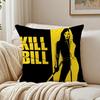 movie action KKill BBillS Cushion Cover Pillowcase Antidustmite living Room Sofa Decor Cushion Room
