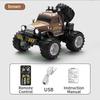 New Q Alloy Remote Control Off-road Scooter Short Card Racing Car Remote Control Car Boy Birthday Gift