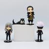 New 7 Pcs/Pack Q Posket Jujutsu Kaisen 9cm Figure Satoru Gojo Itadori Yuji Geto Suguru Nobara Megumi Collection Character Orname