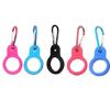 5PCS Practical Silicone Keychain Hooks With Carabiner For Hiking Running Water Bottles Hiking Equipment Organizers
