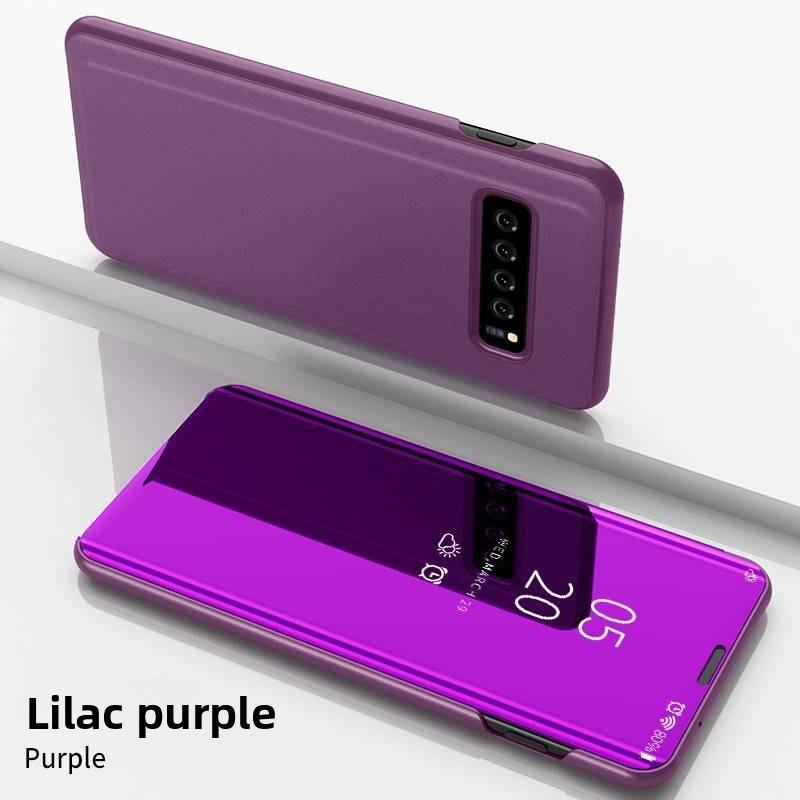 S20 For Galaxy Fe Mirror Touch Flip Phone Protective Case Daily Use