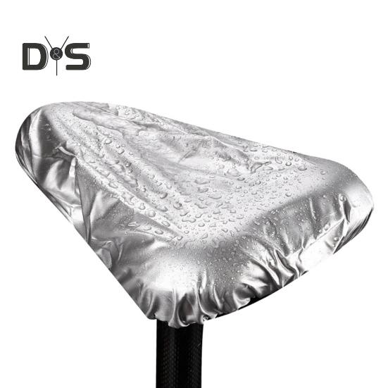 Bicycle Seat Rain Cover Waterproof PVC Foldable Lightweight MTB Mountain Road Bike Saddle Cushion Dust Snow Sun Protection Cover