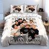 Stray Kids Printed Bedding Set Bedding Duvet Cover Set Duvet Cover Pillowcases  (1*Duvet Cover 2*Pillowcases, Without Duvet Insert)