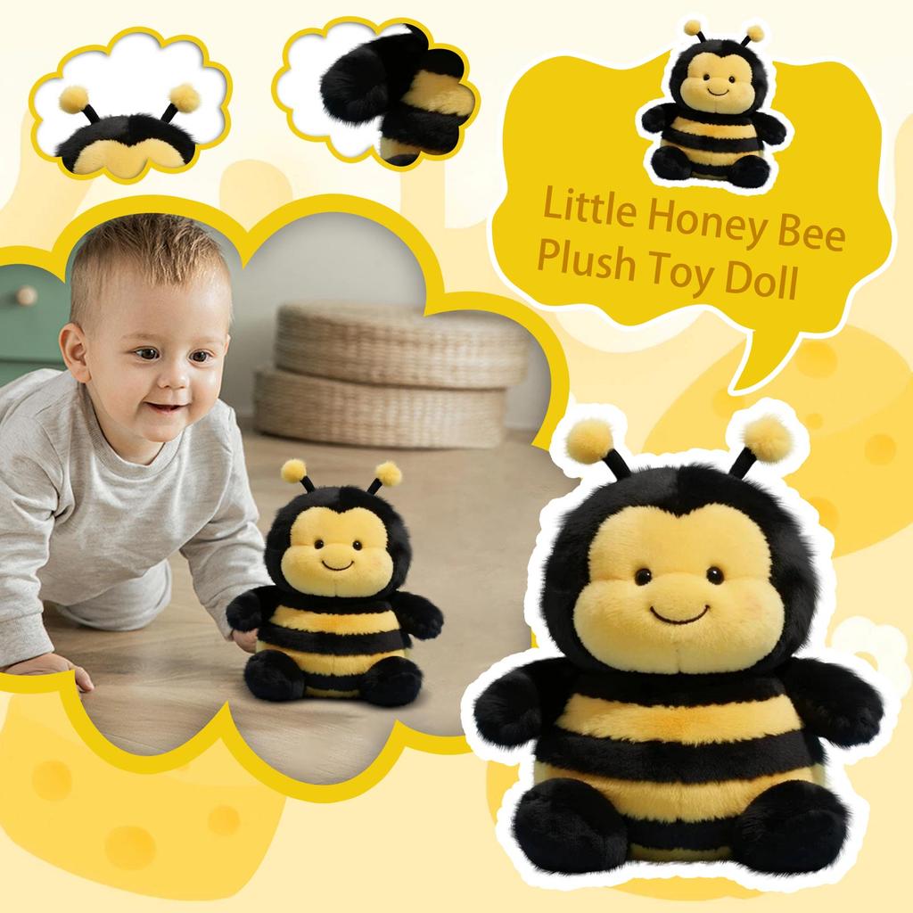 Little Honey Bee Plush Toy Doll