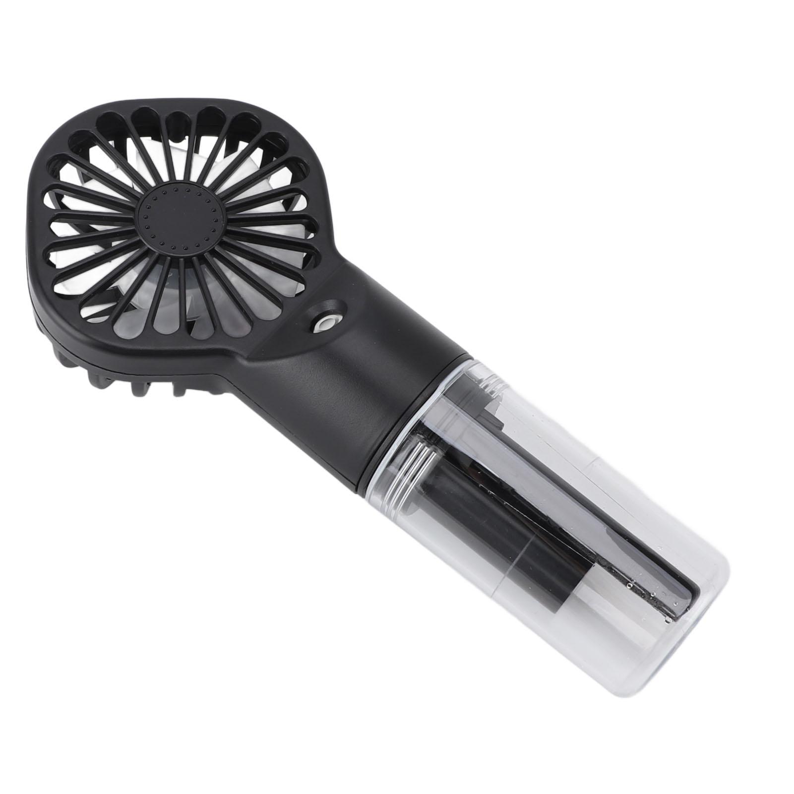 

USB портативный вентилятор мини супер тихий перезаряжаемый 4 скорости портативный вентилятор для путешествий на открытом воздухе черный чёрный