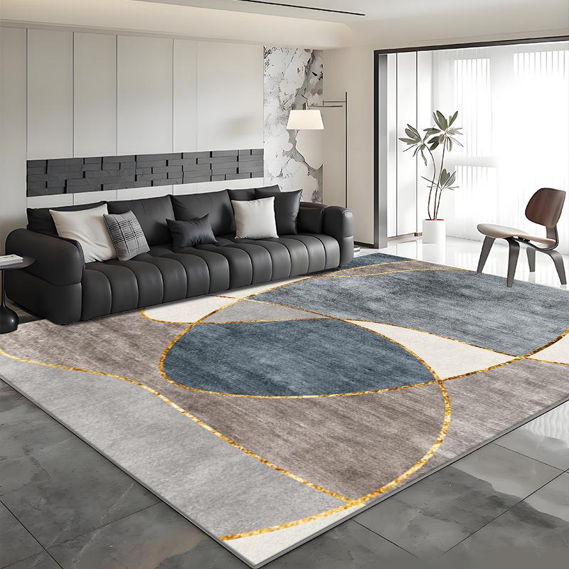 Nordic Style Light Luxury Home Decoration Living Room Rug Non-slip Easy Clean Room Decor Carpet Soft Large Area Sofa Table Mat