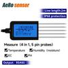 7 In 1 Soil Sensor Moisture Temperature Humidity EC pH NPK 4-20mA 0-5V RS485 Modbus High Precision Agriculture Soil Tester
