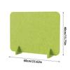40x60cm Desk Screen Felt Baffle Anti-foam Sound-absorbing Partition Board Student Desk Polyester Fiber Isolation Board
