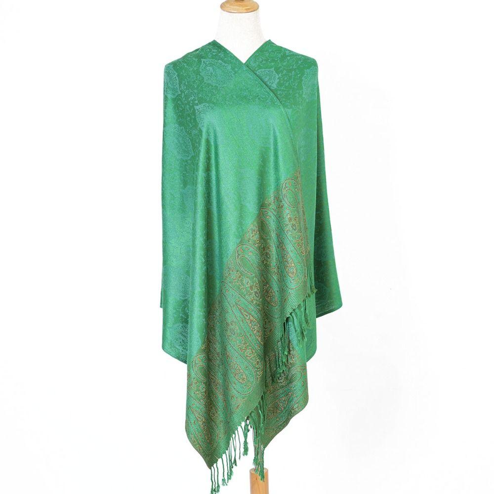 All-Match Long Scarf Paisley Pashmina Fashion Hijab