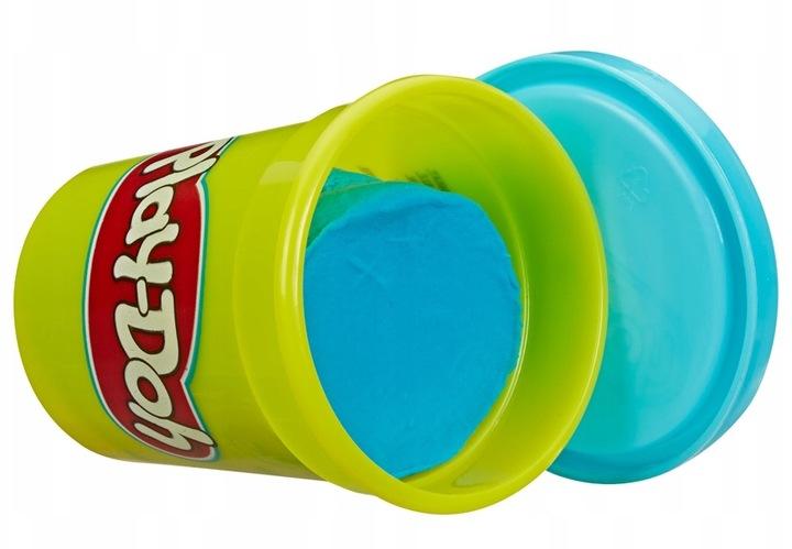 Play-Doh Ciastolina Tuba Zestaw 12 Szt Tub Masa Plastyczna Niebieska