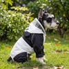 High Visibility Dog Rain Cloak Waterproof Pet Clothes Pet Rain Jacket  for Walking