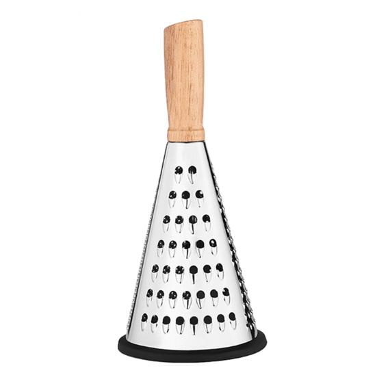 4-Sided Box Cheese Grater Stainless Steel Potato Carrot Shredder Multi-Function Kitchen Tool for Julienne Slicing Zesting