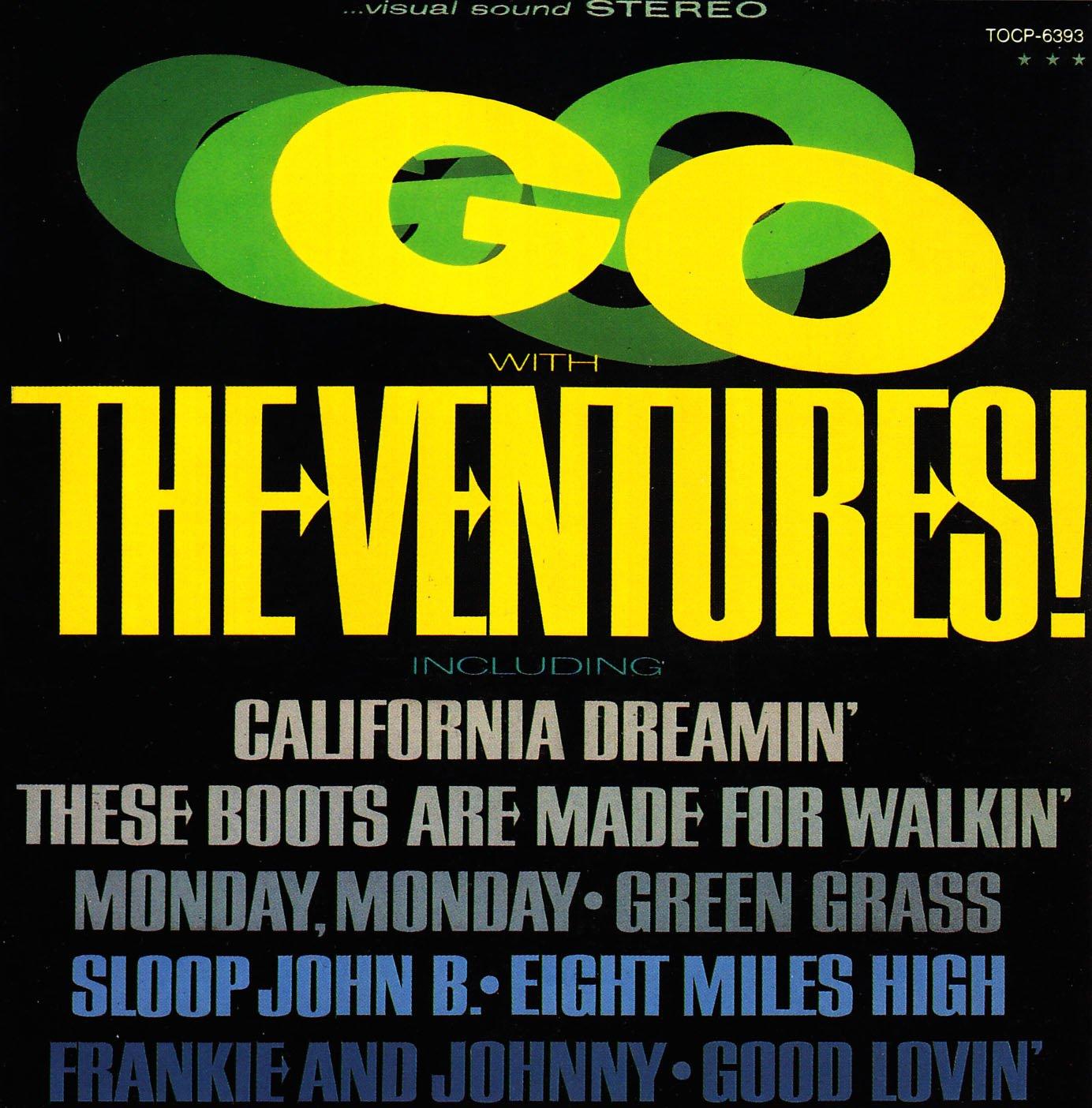

CD VENTURES - Go With The Ventures! TOCP6393 EMI USA 1990 Japan Rock Used