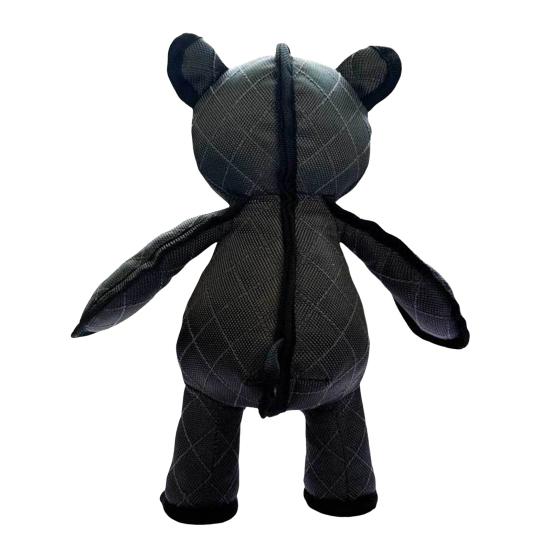 1Pc/2Pcs Unbreakable Bear Dog Toy Indestructible Stuffed Bear Dog Chew Toy for Aggressive Chewers Interactive