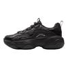 Li Ning Honey Comfortable Classic Casual Retro Durable High-Top Low-Top Dad Shoes Women Sneakers Black AGCV288-5