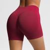 Seamless High-Waisted Butt-Lifting Fitness Shorts for Women - Quick-Drying Yoga and Sports Wear