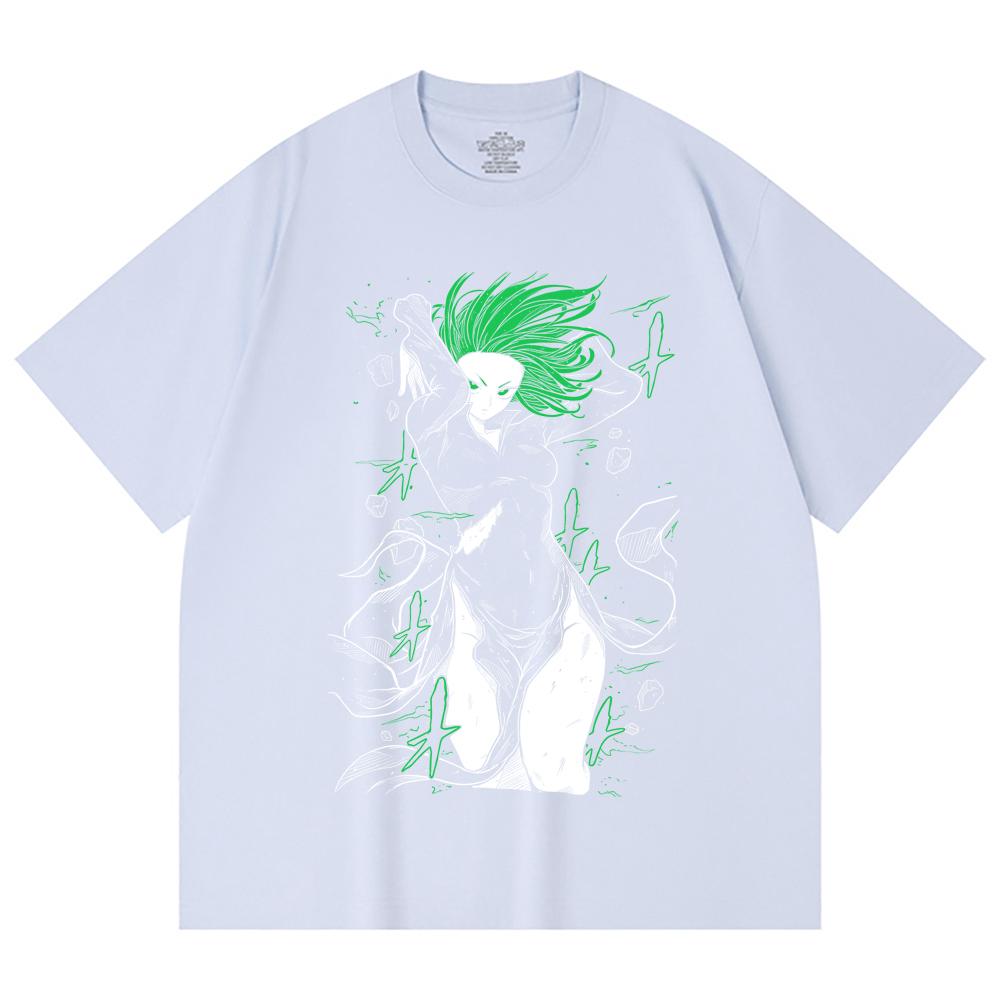 230 Gsm 100% Cotton One Punch Man V5 Tatsumaki Print Unisex Heavy Cotton T Shirt