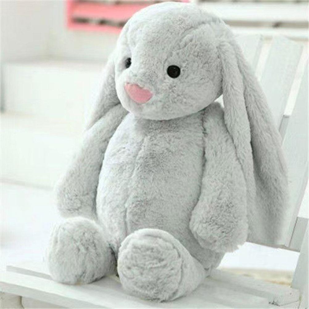 Cute Plush Toy Stuffed Toy Rabbit Doll Babies Sleeping Companion Kawaii Plush Long Ear Rabbit Doll Kids Gift Bedroom Plush Decor