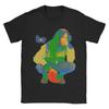 Thermal Print Billie Eilish TShirt Premium Cotton Crew Neck Short Sleeve Retro 90s Hip Hop Streetwear Fashion Graphic Tee