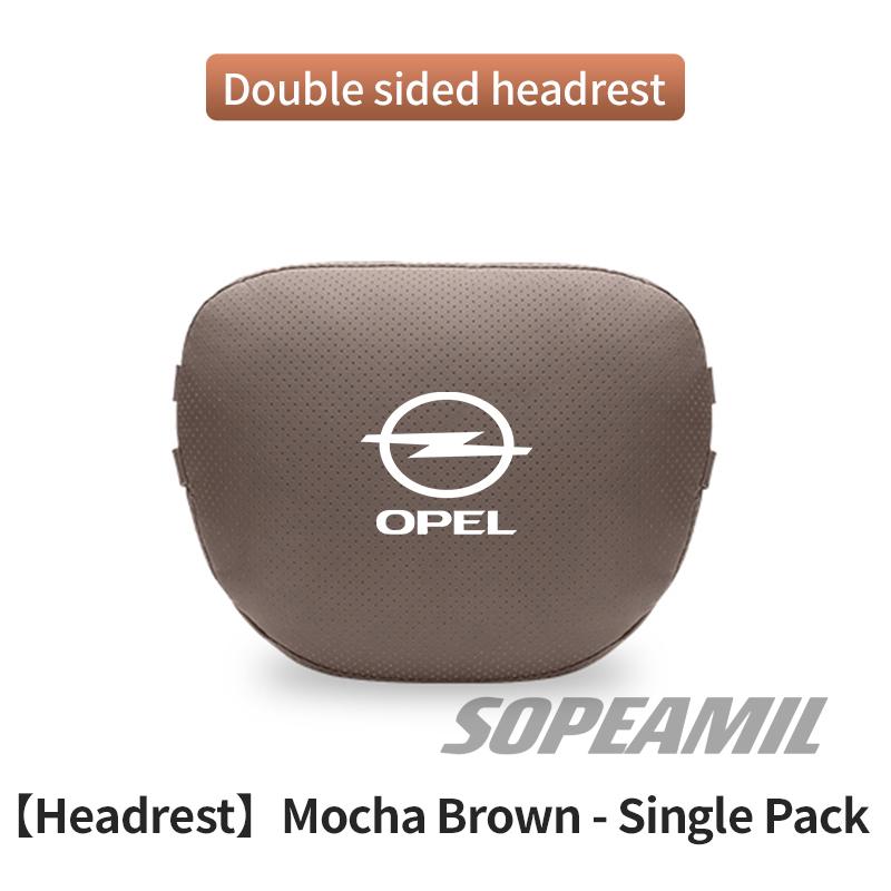 Opel Astra Corsa Grandland Insignia Mokka Vectra GTC Tigra Vivaro Zafira Combo Vivaro Delica Car Bouble-Sided Headrest Backrest