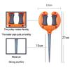 for Gardens Patios and Greenhouses 27cm Garden Hose Guide Holder Stake