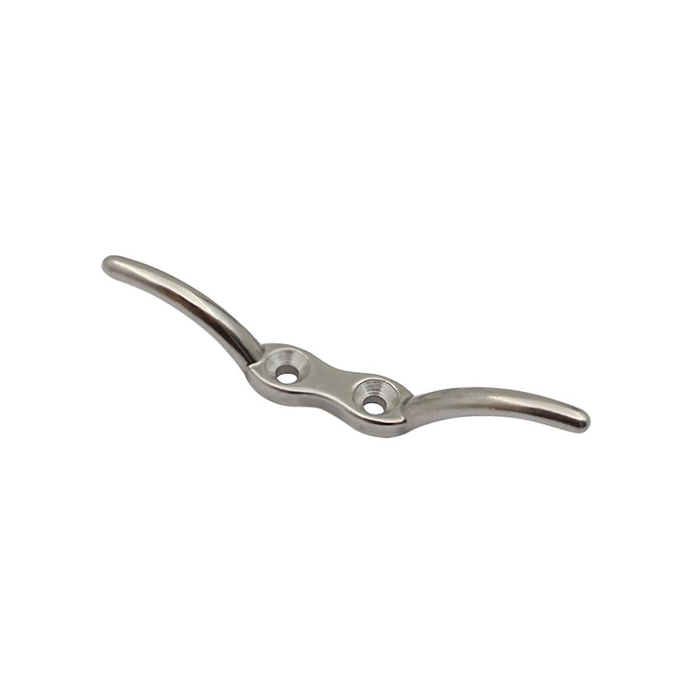 Professional Grade Stainless Steel Rope Cleat Hook for Flagpoles and Boats