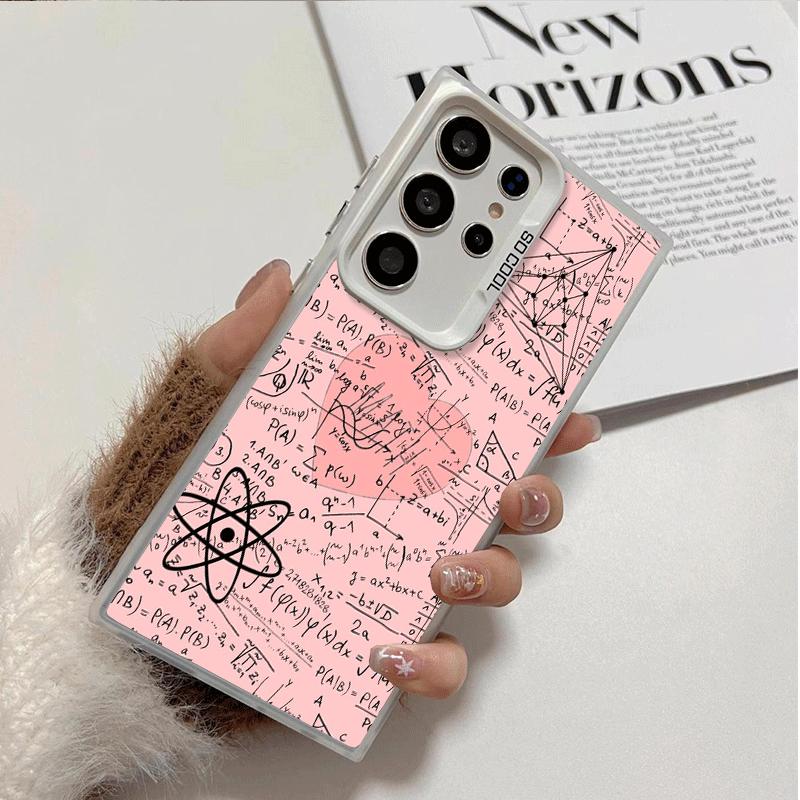 Physics Chemical Mathematics Shockproof Phone Case for Samsung Galaxy S26 Edge S25 Ultra S24 FE S23 Plus S21 Cover Anti Fall Fun