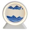 Sandscape Moving Sand Art Picture Quicksand Table Lamp Liquid Hourglass Sand Painting Flowing Sand Bedroom Light Home Decor Gift