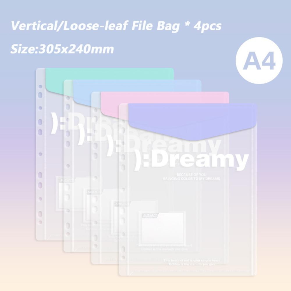 

Detachable Data Booklet Loose Leaf Office Storage Booklet Simple Exam Paper Storage Bag Gift Inner Bag 02