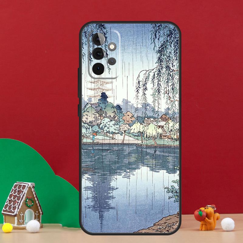 Japanese Ukiyo-e Art Case For Samsung Galaxy A17 A06 A16 A56 A36 A54 A34 A14 A52 A32 A13 A23 A33 A53 A15 A35 A55
