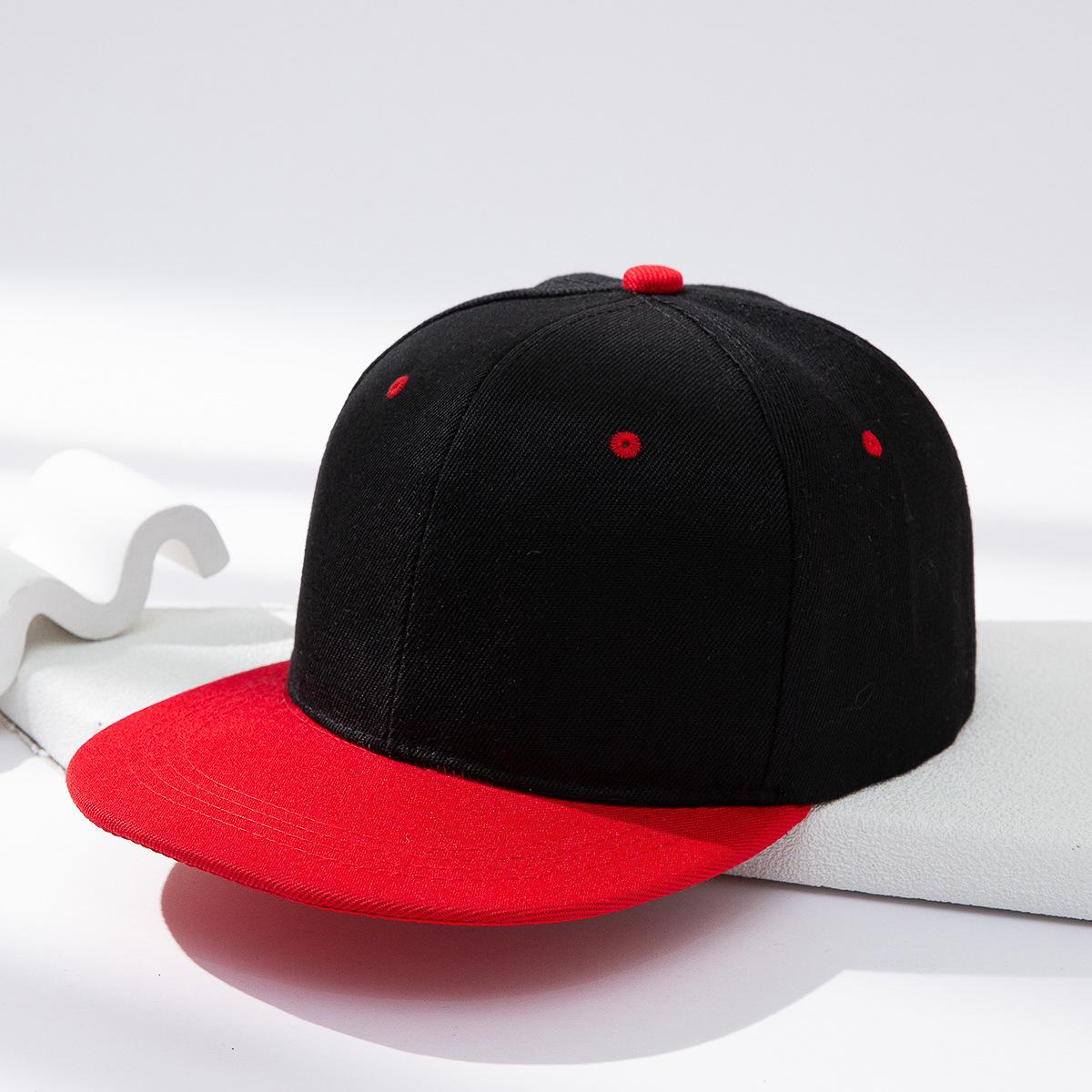 Freedom Outdoors Women's Color-Blocked Flat-Brimmed Hip-Hop Hat, Fashionable And Versatile Baseball Cap, Daily Casual, Street Dance Cm