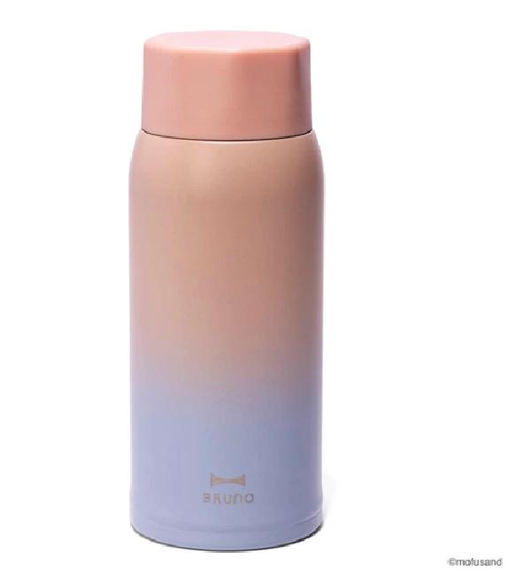 Mofusand Lightweight Stainless Steel Screw Bottle, Medium ( Pink ) Japan NEW