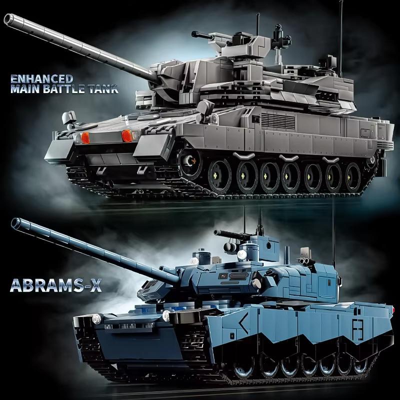 NEW KF51 Main Battle Tank Building Blocks MOC Army Armored Vehicle EMBT Bricks Model WW2 Military Toys Adult Boy Christmas Gifts