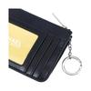 Michael Kors Jet Set Travel Logo Letter Metal Zipper Closure Artificial Leather Wallet Small Men's Black