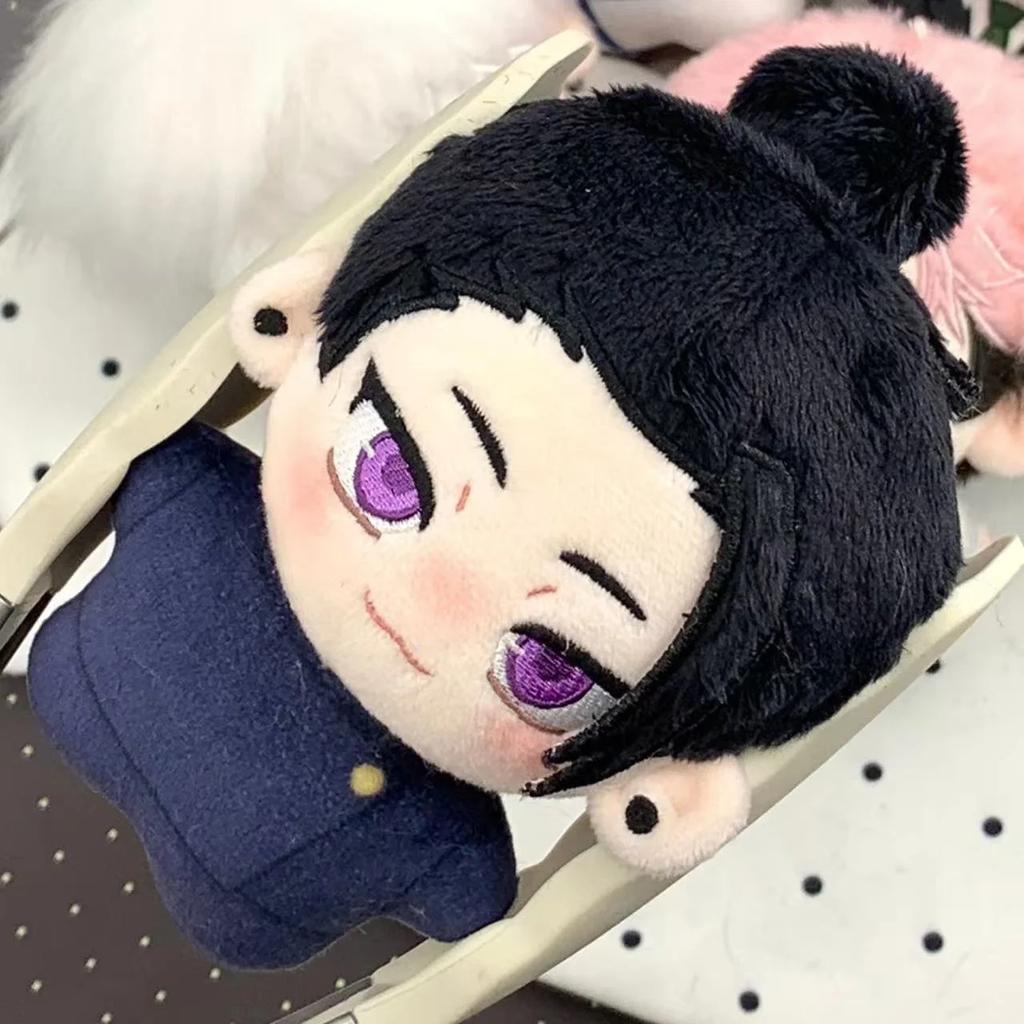 Anime Jujutsu Kaisen Mini Plush Keychain Ryomen Sukuna Geto Suguru Itadori Yuji Soft Stuffed Pendant For Backpack Bag Decoration