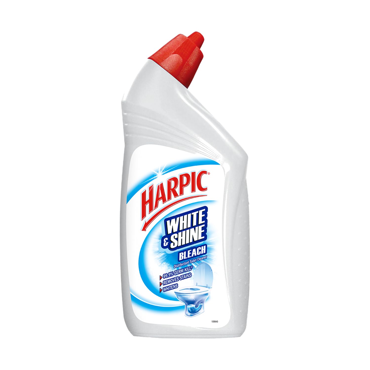 

Harpic 500 мл - Рідина для очищення унітазів відбілювача, білизни та блиску