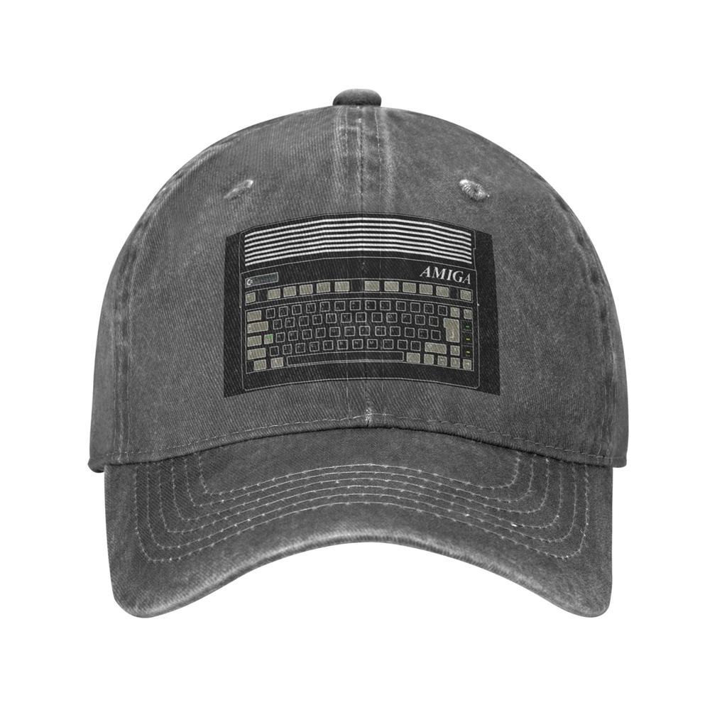 C64 Logo Computer  Baseball Caps Snapback Denim Hats Casquette Sports Baseball Cowboy Hat for Unisex Women