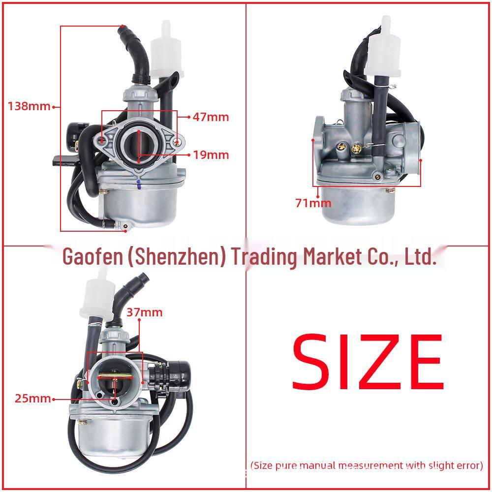 PZ19 ZNS Carburetor for Honda C100 DY100 Wave100 Motorcycle