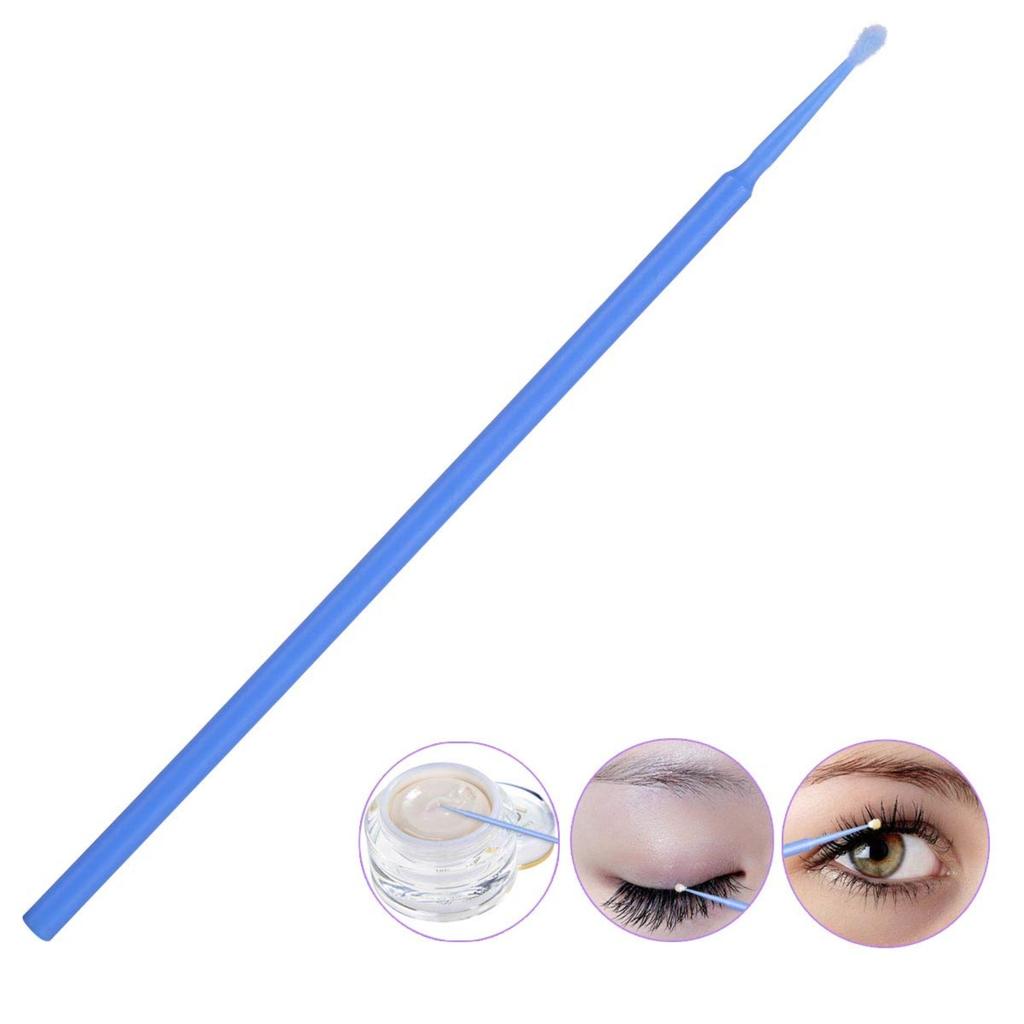 50-200 Pcs Disposable Micro Applicator Brushes For Eyelash Extensions, Mascara & Makeup, Compatible With Personal Care Multicolors