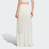 Adidas Originals Premium Flowy Maxi Skirt With Built-In Shorts Semi-Transparent Side Slit Sports Casual Long Skirt Women Skirts Han-Jade-White IN4278