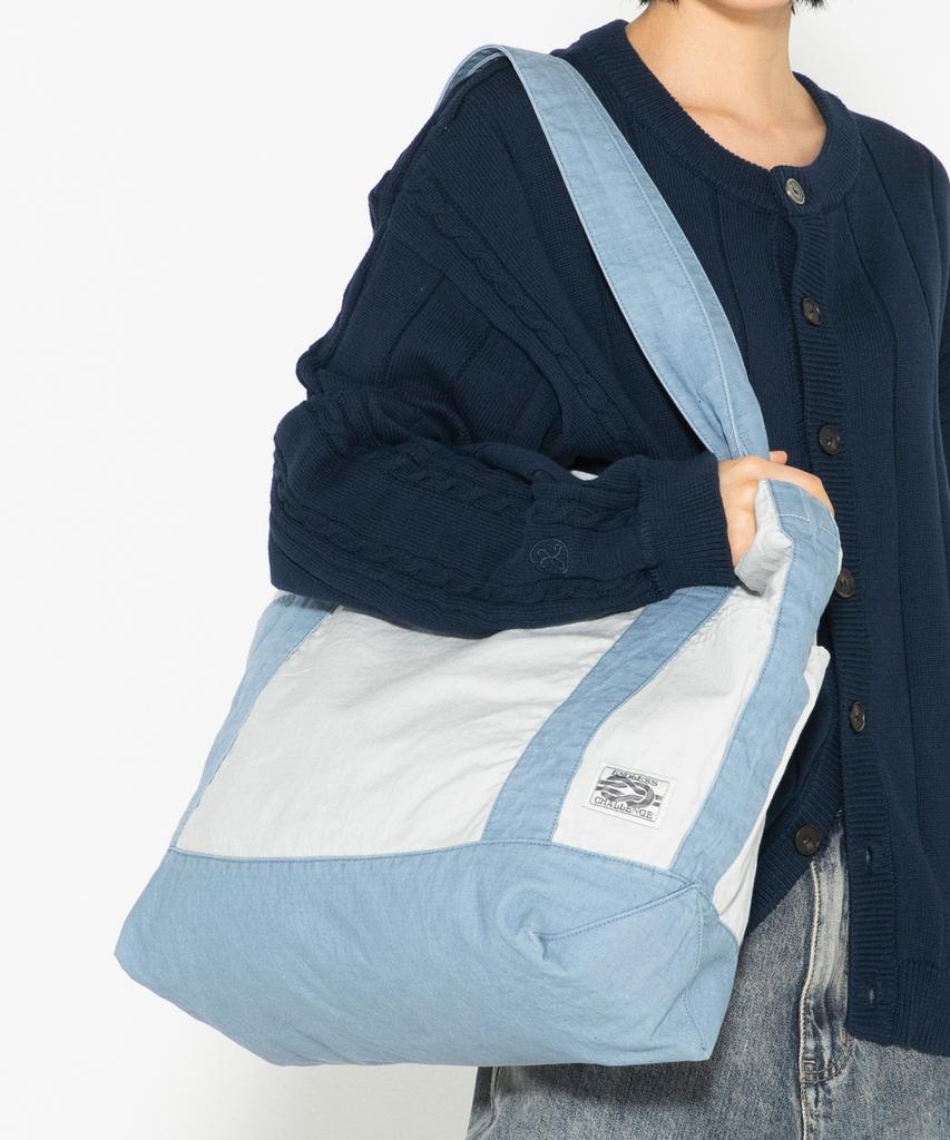 Xtonz Xta108 Ripstop Cotton Washed Tote Bag (Blue)