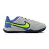 New Nike Tiempo Legend 9 Slip Resistant Cushioning Abrasion Resistant Low Top Kids' Soccer Shoes Gray Blue Kids' DA1328-075