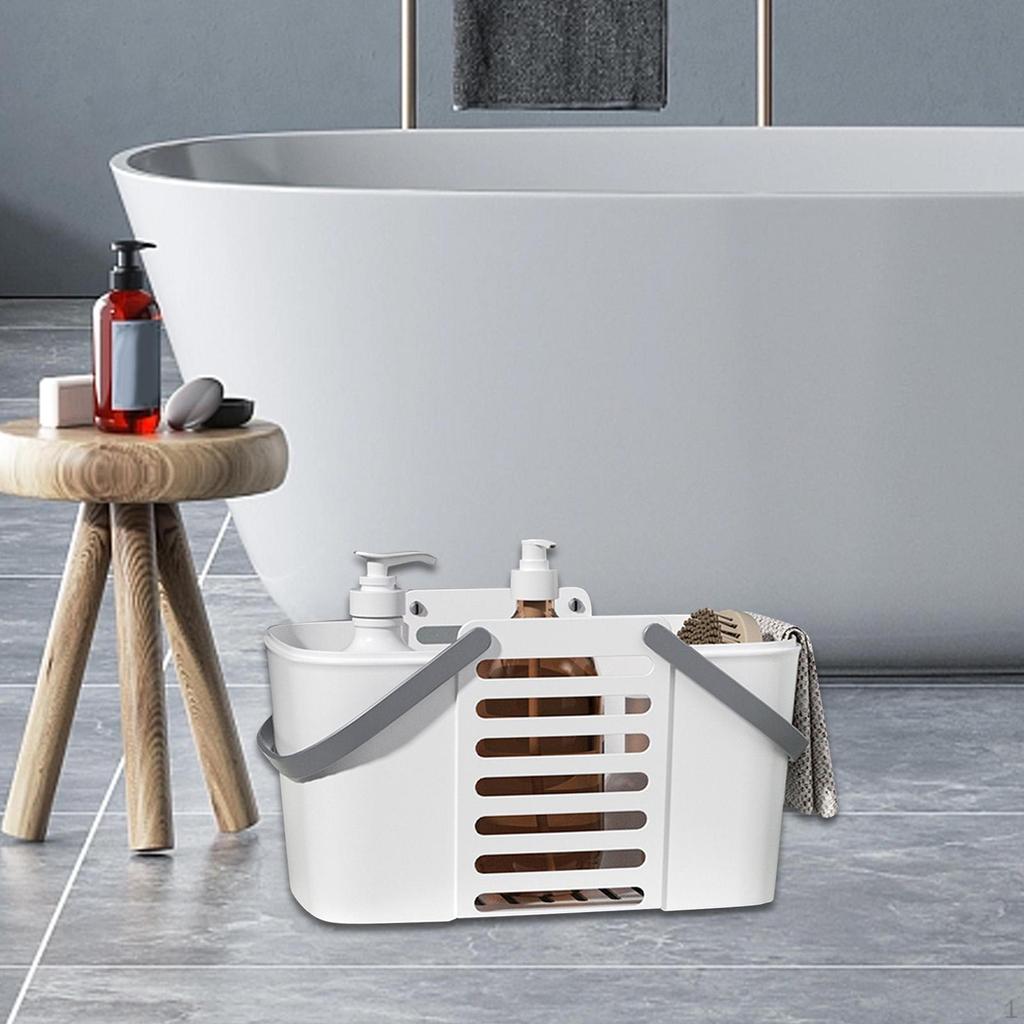 Lightweight Shower Organizer Box for Bath Supplies, Suitable Bathroom and Pantry