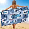 1Pc Stitch'S Collage Beach Towel, Quick Dry, Multi-Use for Beach Pool Gym Yoga Home Travel, Christmas, Halloween, Xmas Gift M928437
