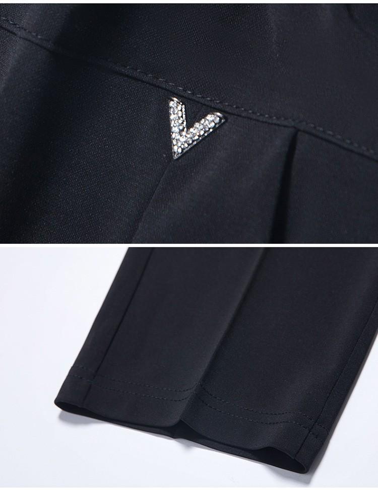 High Waist Elastic Summer Capri Pants for Middle-Aged & Elderly Women