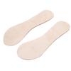 2 Pairs Women High Heeled Shoes Non slip Insoles Elastic Shock Absorption Foot Pad(Black )