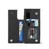 Dual Button Card Holder Wallet Phone Case for Samsung Galaxy S25 Ultra S24 Plus S23 FE S22 S21 S20 Note 20 Bracket Leather Cover