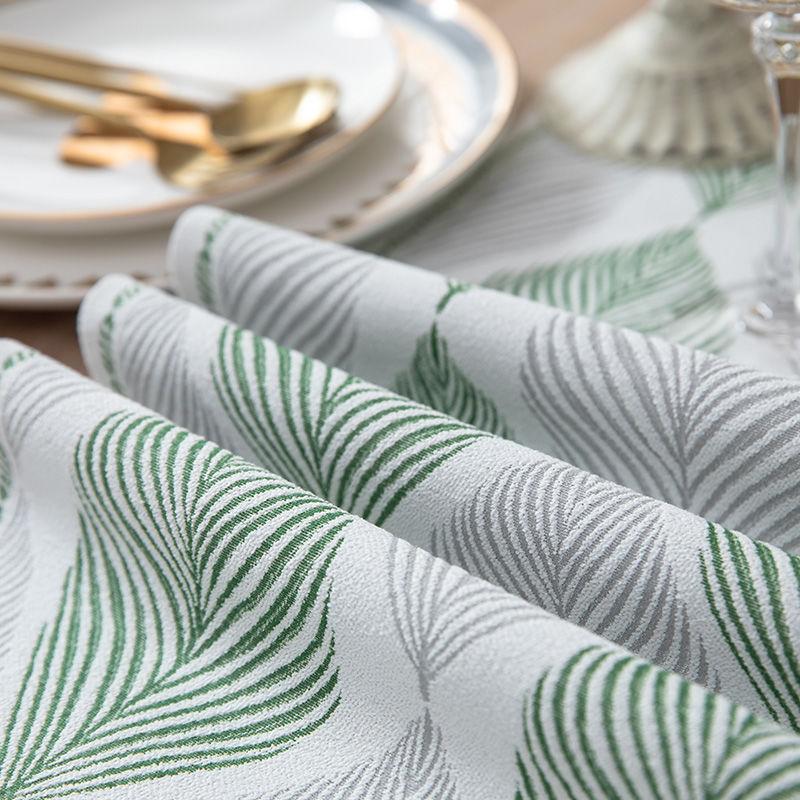 Ins Роскошный скандинавский настольный скатерть с принтом в стиле ретро с кисточками — фото 5