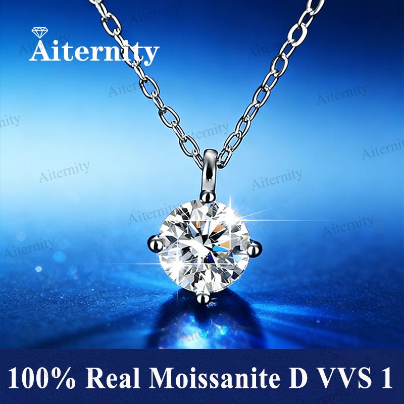 Promotion of Multiple 1.0 Carat Moissanite Windmill Pendants, Luxury Wedding 925 Silver Jewelry, Bride Diamond Necklace