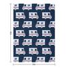 Mail Trucks - blue Throw Blanket Decorative Throw Quilt Soft Big Giant Sofa Blankets